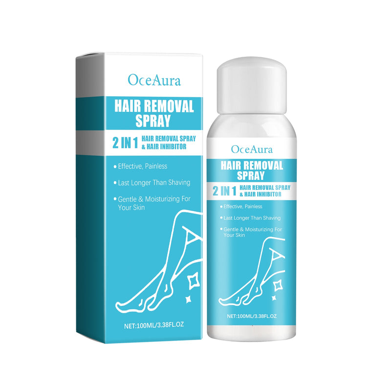 Hair Removal Spray Refreshing Moisturizing Gentle Smooth Hand Hair Leg Hair Skin Gentle Formula Hair Removal Spray