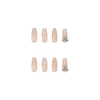 Fake Nails Fairy Long Wearing A Broken Diamond Butterfly Nail Stickers Detachable Finished Nail Pieces Nail Stickers Nails