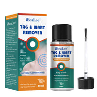 Flat and sharp warts, with a warm and moisturizing facial warts remover