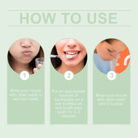 Oralhoe Mint Sparkling Toothpaste, Gently Cleans Stains Fresh Breath Mint Refreshing Toothpaste