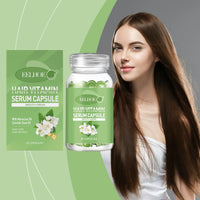 EELHOE Hair Essential Oil Treatment Capsule Hair Nutrition Relief Dry And Smooth Hair And Scalp Massage Essential Oil