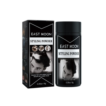 East Moon Men's Texture Powder Effective Moisturizing Styling Hair Voluminous Lasting Cool Styling Styling