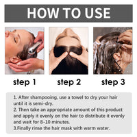 Mild Hair Relaxer, Smoothing Dry Hair Smooth Straight Hair Gentle Nourishing Smoothing Treatment Cream