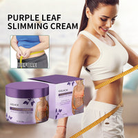 Purple Leaf Slimming Cream Body Shaping And Firming Skin Small Waist Slim Curves Body Slimming Moisturizer
