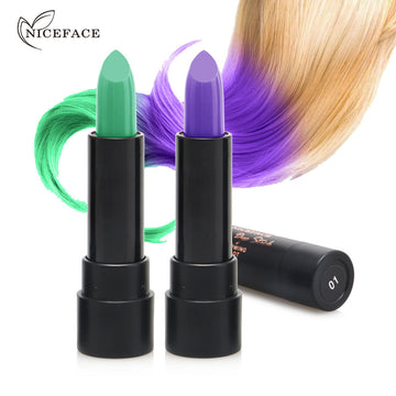 NICEFACE Colorful Dyeing Stick Disposable Hair Quick Dyeing Pen Refilling Stick Is Not Easy To Fade