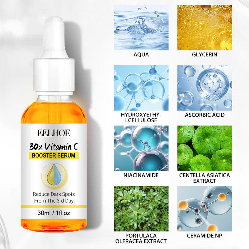 Vc Brightening Serum Improves Darkness, Brightening, Moisturizing And Hydrating Facial Treatment Essence