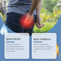 Herbal Perianal Care Cream, Herbal Moisturizing And Soothing Cream For Men's Bodies