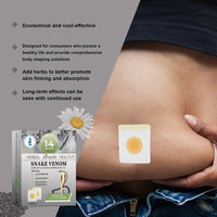 Snake Venom Lymphoid Detox Patch, Slimming And Firming Skin Snake Venom Patch Lightweight Body Sculpting Patch