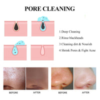 Activated Charcoal Cleansing Mask Stick, Face Care Cleansing Pore Blackhead Applicator Solid Mask