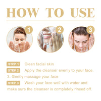 Collagen Cleanser, Moisturizing, Moisturizing And Firming Facial Skin, Cleaning, Anti-Wrinkle, Anti-Aging Eyes