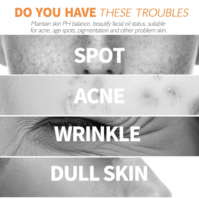 Turmeric Facial Essence, Moisturizing Lightening Spots, Acne Marks, Brightening Skin Essence