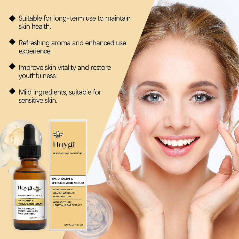 Vitamin C Honey Essence Firming Face Lift Moisturizing Hydrating Daily Application Essence