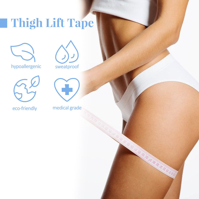 EELHOE Thigh Lift Tape, Lift Leg Muscle Shaping Beautiful Leg Slimming Stick