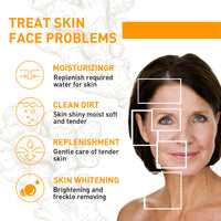 OUHOE Turmeric Face Cream, Reduces Fine Lines And Spots Moisturizes Anti Wrinkles Face Cream