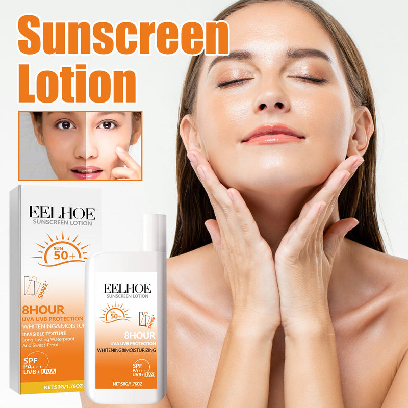 EELHOE Sunscreen Lotion - UV Protection, Hydrating Non-Greasy Care