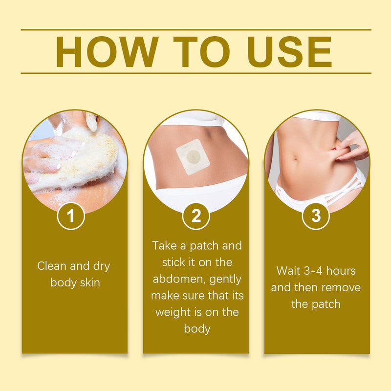 Bee Venom Body Shaping Patch, Firming Body Fat Arms Show Body Curves And Caring Tablets