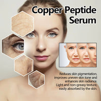 Copper Peptide Serum, Fade Out Fine Lines Moisturize Skin Firming Bright Spots And Delicate Pores