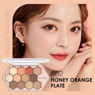 02# Honey Orange Yellow Plate