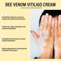Bee Venom White Spot Care Cream Lighten Spots Even Skin Tone Repair Moisturizing Skin Care Cream