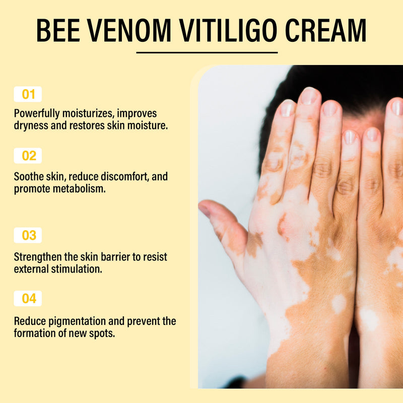Bee Venom White Spot Care Cream Lighten Spots Even Skin Tone Repair Moisturizing Skin Care Cream