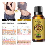 South Moon Caffeine Slimming Essential Oil, Firming And Shaping Waist Oil Lift Body Slimming Essential Oil Moisturizes Skin Massage Body Shaping