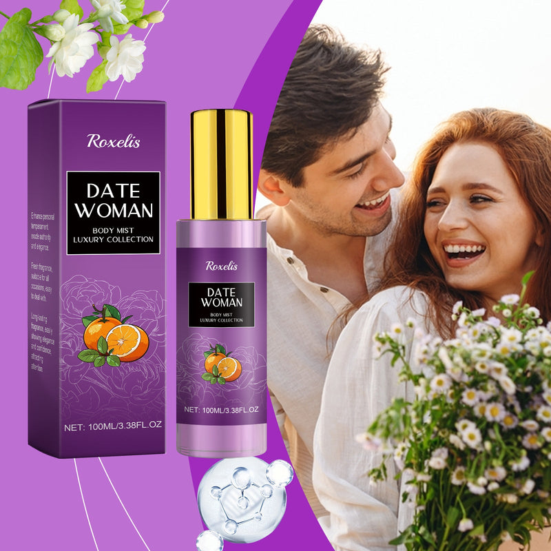 Body Perfume Spray Lasting Fragrance Smoke Rain Garden Wood Rose Light Portable Niche Fragrance Fragrance