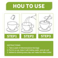 Googeer Anti-Swelling All Natural Tea, Firming Skin Waist Belly Thighs Reduce Swelling To Highlight Body Slimming Tea