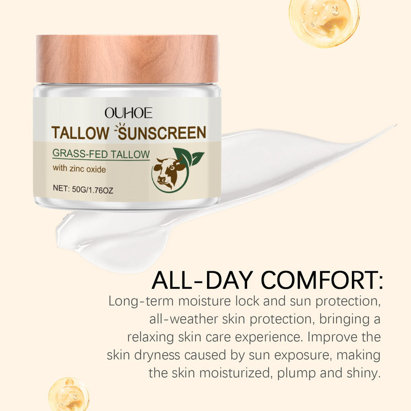 OUHOE Moisturizing Protective Cream Outdoor Protection Refreshing Texture Lightweight Isolation Protection Gentle Daily Care