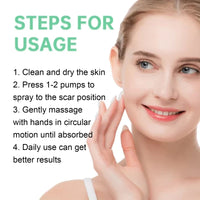Activated Skin Repairs Spray, Fade Scar Pregnancy Surgery Scar Moisturizing Repair Smooth Skin Care Spray