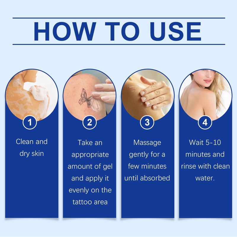 Tattoo Care Gel Gently Cleanses And Restores Skin Tattoo Moisturizing Skin Care Gel