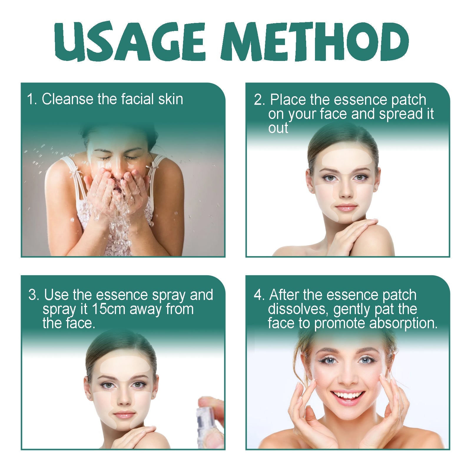 West&Month Dermalayr-Technology Soluble Collagen Film, Anti-wrinkle Moisturizing Firming Whitening Patch