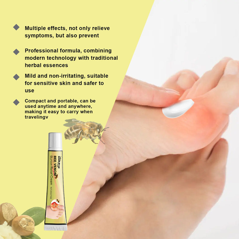 Bee Venom Bunion Relief Cream Foot Thumb Valgus Relief Joint Pain Activating Care Cream
