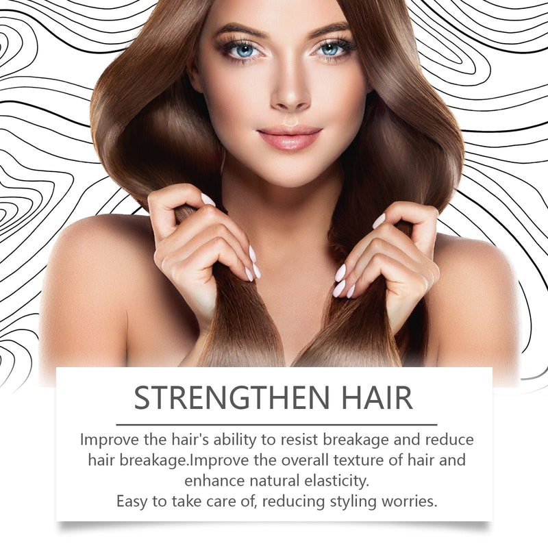 Ouhoe Marjoram Hair Oil, Moisturizing And Repairing Dry Hair, Soft And Dense Hair Essence