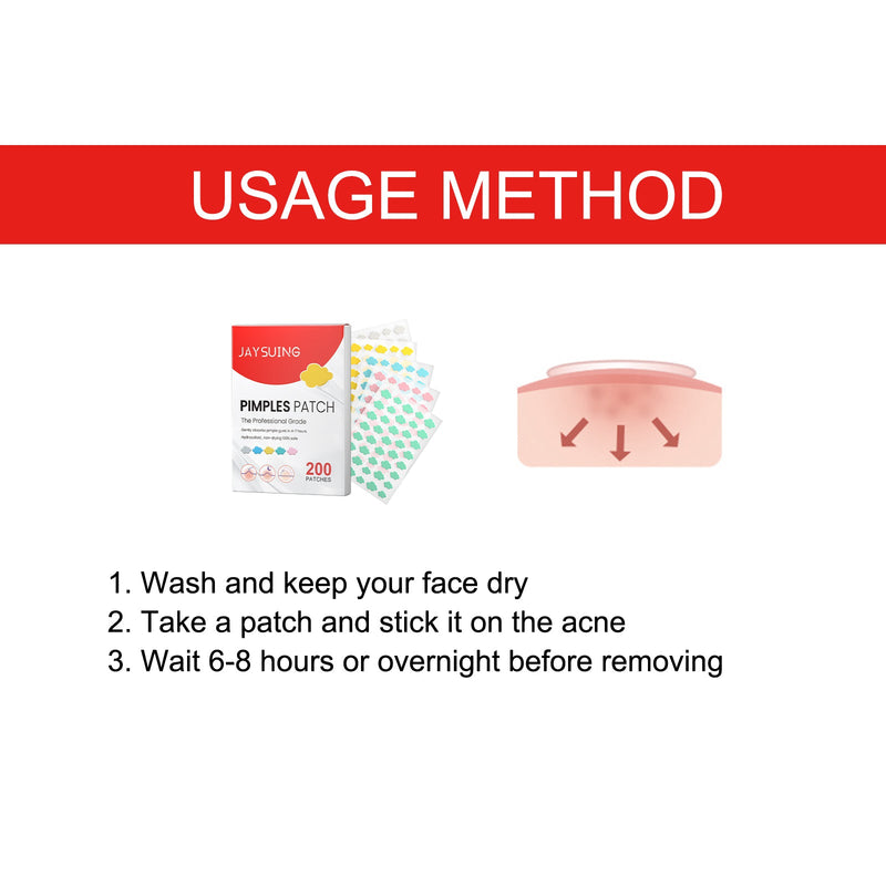 Cloud Acne Patch, Invisible Blemish Patch Gently Repair Acne Muscle To Reduce Acne Marks