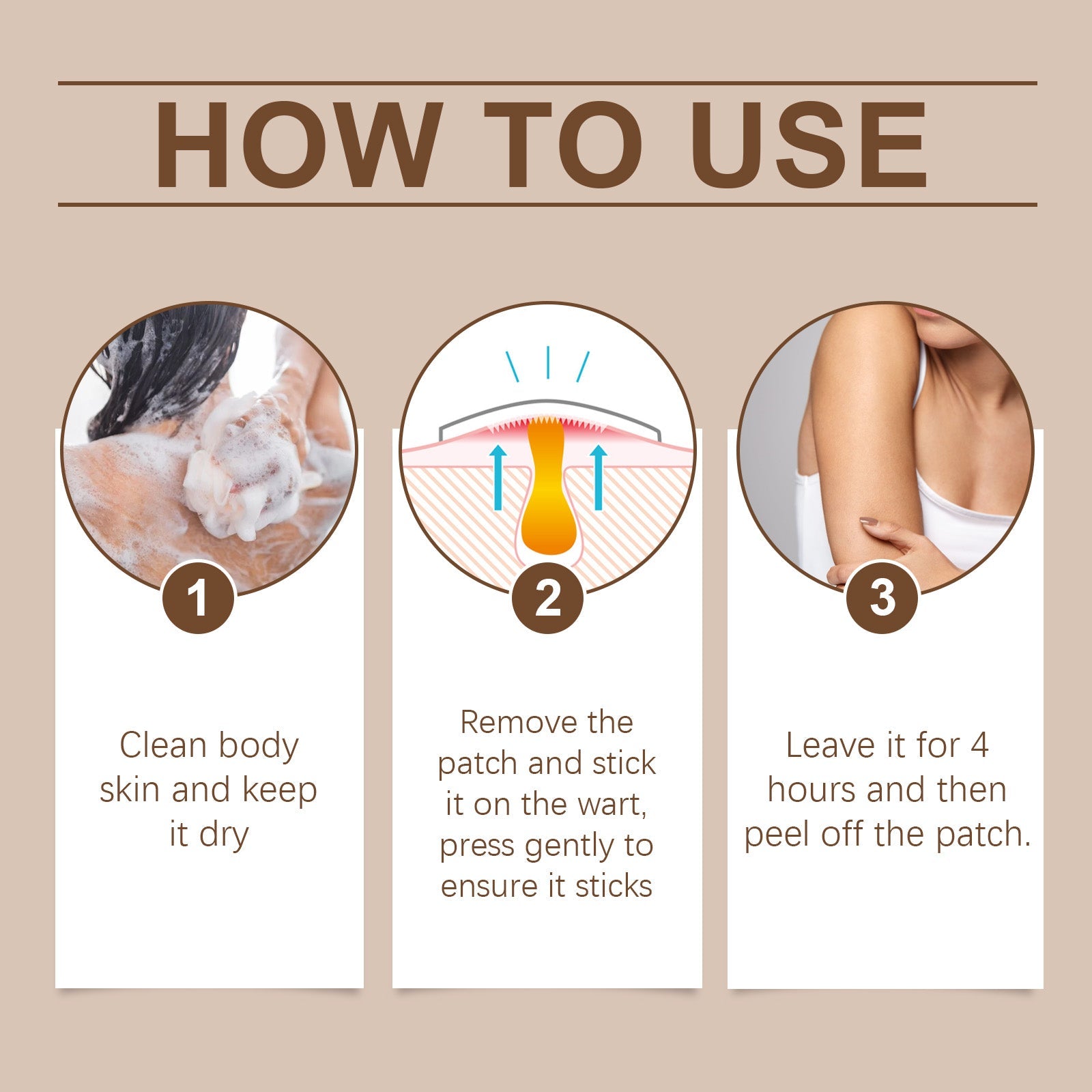 Bee Venom Skin Care Patch, Gently Cleanses Body Skin, Silky Moisturizing Skin Repair Patch