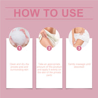Women's Body Care Cream, Moisturizing And Relieving Women's Private Area Itching Treatment Cream