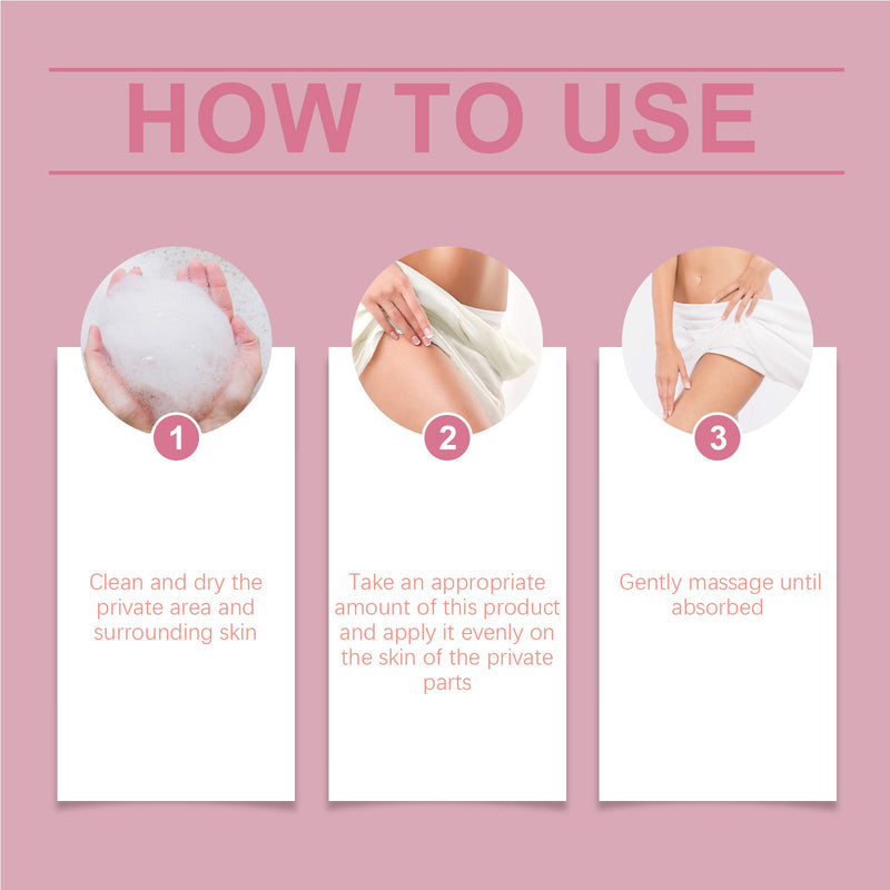 Women's Body Care Cream, Moisturizing And Relieving Women's Private Area Itching Treatment Cream