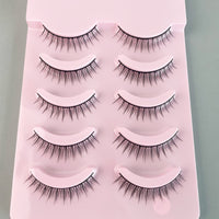 Cartoon Bushy Black Terrier Big Devil False Eyelashes Whole Piece Barbie Eyelashes Natural Little Devil