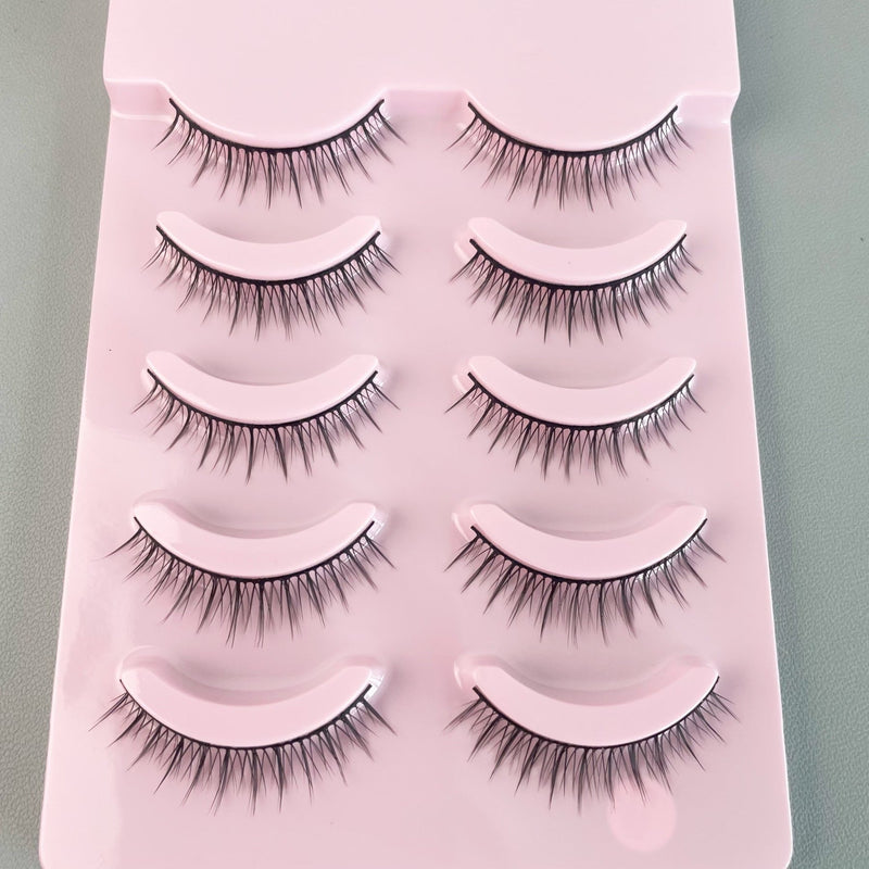 Cartoon Bushy Black Terrier Big Devil False Eyelashes Whole Piece Barbie Eyelashes Natural Little Devil