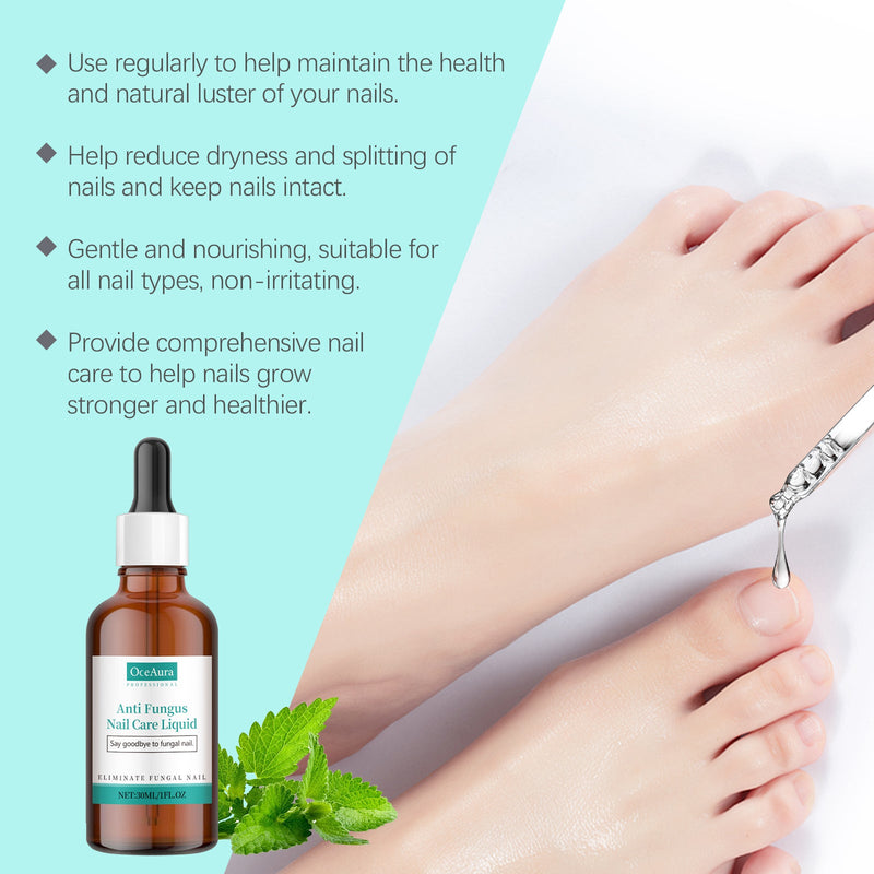 OceAura Nail Repair Oil Gently Cleans, Pampers And Nourishes Nails Daily