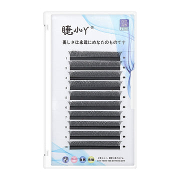 Weaving baby curved false eyelashes flowering planting eyelashes Y-shaped grafting false eyelashes