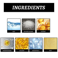 24k Gold Peel Mask Facial Treatment Moisturizing, Hydrating And Cleansing Pores With Facial Mask