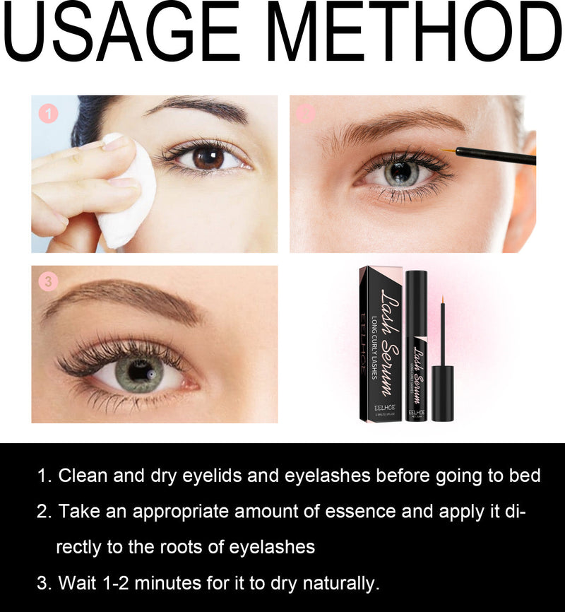 Mascara, Gently Moisturizes Thick And Long Lashes With Natural Curling Eyelash