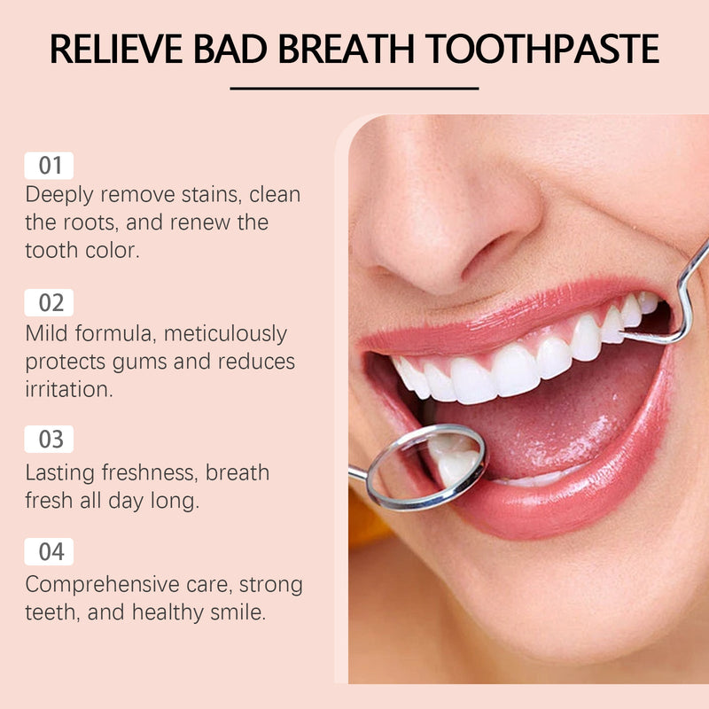 Clean Toothpaste Gentle Clean Care Teeth Bright Fresh Mint Oral Care Toothpaste