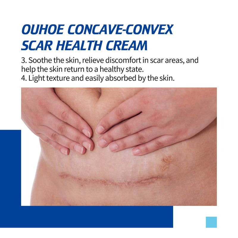 Ouhoe Scar Repair Cream, Gentle Repair Smooth Skin Fade After Scar Scar Skin Repair Cream