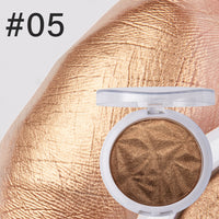 Makeup Monochromatic Diamond Polarized Highlight Powder Long-lasting Brightening, Fixing and Repairing Highlight Powder