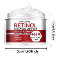Retinol Collagen Facial Care Moisturizing Cream Deep Hydration Suitable for Dry Aging Face Cream Moisturizing Skin Repair