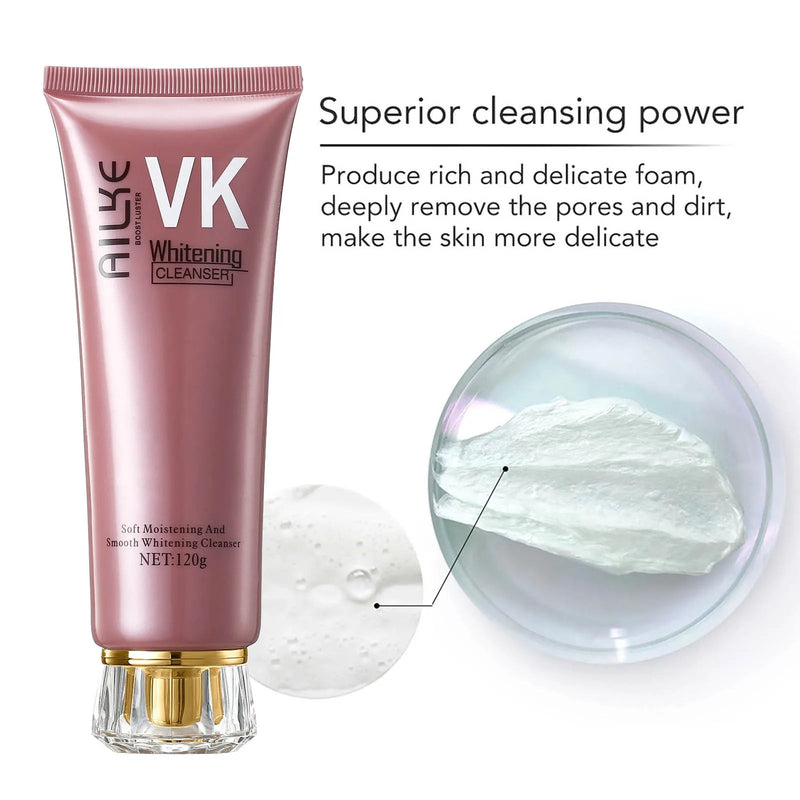 Lightening Anti-Wrinkle Face Cream, with Collagen, Hyaluronic Acid, Whitening Skin Care Women Facial Moisturizer Set