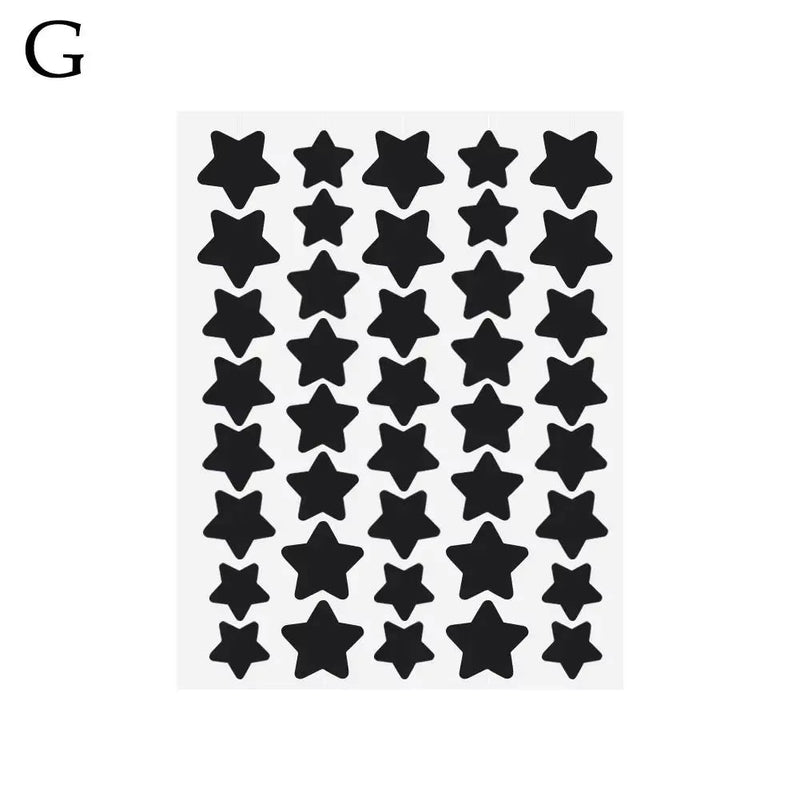 Ys00141--40Pcs Colorful PE Pimple Patches Cute Star Shaped Pimple Cover Sticker Invisible Pimple Cover Removal Pimple Patch