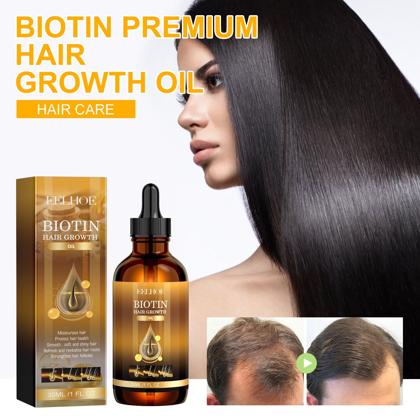 Nourishing And Soothing Hair Care Essential Oil